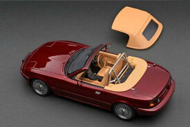 Eunos Roadster (NA) Burgundy (1/18 Scale）