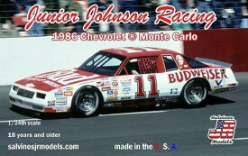SJMJJMC1986B サルビノス J・R モデル 1/24 NASCAR '86シボレー モンテカルロ「ニール・ボネット」ジュニア・ジョンソンレーシング