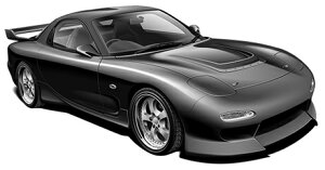 1/24 ID43 }c_ RX-7 FD3S 