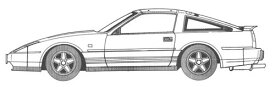 1/24 ハイソカーシリーズ No.2 フェアレディ 300ZR ’86(ハイソカーバージョン)