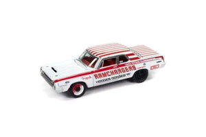 JLCT013EWH JOHNNY LIGHTNING 1/64 1964 �_�b�W 330 Ramchargers �z���C�g