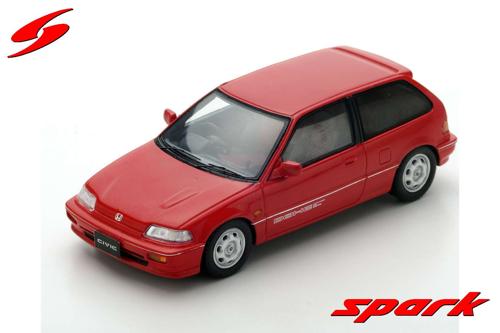 爆買いセール!】 S5451 1/43 Honda Civic EF-3 Si 1987 - Red