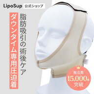 【限定クーポン配布中】ダウンタイム リポサポ フェイスバンド 脂肪吸引専用 圧迫 顔 頬 顎下 男女兼用フ…