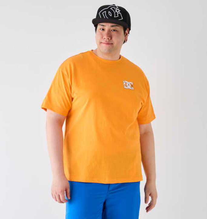 楽天市場】大きいサイズ メンズ 24 BORN半袖Tシャツ DCSHOES オレンジ 