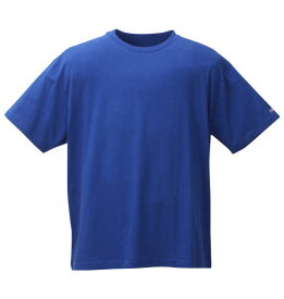 大きいサイズ メンズ 抗菌防臭半袖Tシャツ プーマ PUMA ロイヤルブルー 3L 4L 5L 6L 7L 8L 9L 10L