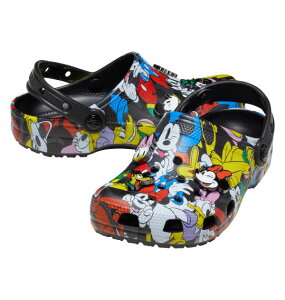 【新商品】crocs 大きいサイズ メンズ サンダル(MICKEY AND FRIENDS CLASSIC CLOG) マルチ M12 M13