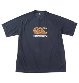 【新作・新着商品！】 大きいサイズ メンズ トレーニング半袖Tシャツ canterbury ネイビー 4L 5L