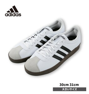 �傫���T�C�Y �����Y adidas �A�f�B�_�X �X�j�[�J�[(VL COURT BASE U) �{�v ������v ���o�[ �t�b�g�E�F�A�z���C�g 30 31 �X�|�[�c