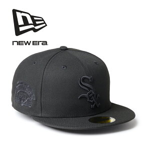 �傫���T�C�Y �����Y NEW ERA �j���[�G�� �R�b�g�� �|���G�X�e�� 59FIFTY�V�J�S�E�z���C�g�\�b�N�XBLACK ON BLACK�L���b�v �X�q �X�g���[�g �X�g���[�g�E�F�A �u���b�N �� 63.5