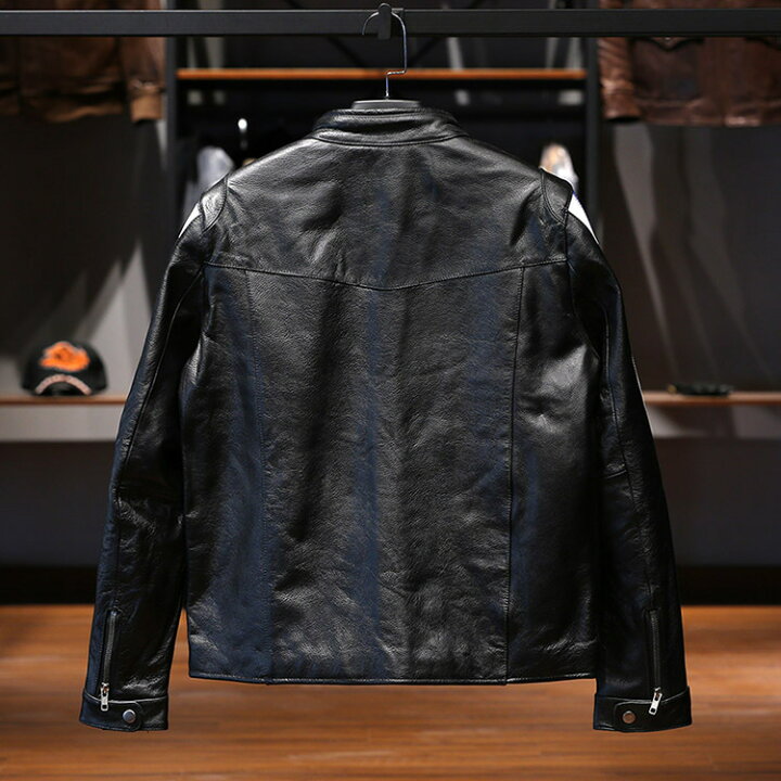 楽天市場】SALE レザージャケット 本革 シングルライダース ライダース 