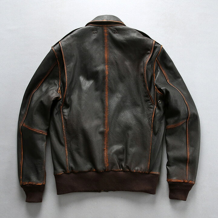 楽天市場】上品 A2 フライトジャケット メンズ ミリタリージャケット 