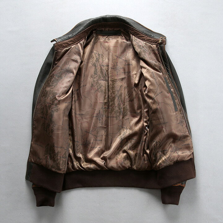楽天市場】上品 A2 フライトジャケット メンズ ミリタリージャケット 