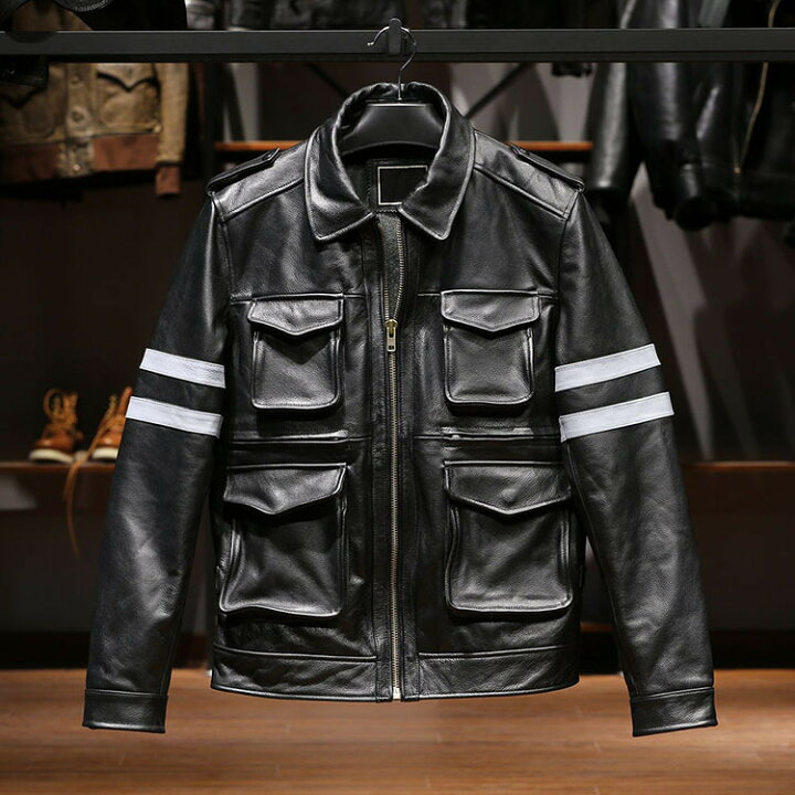 楽天市場】レザージャケット メンズ ジャケット かっこう良い 