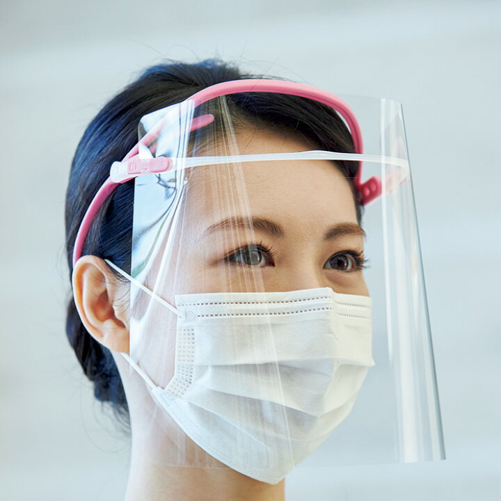 楽天市場】フェイスシールド ルックユー 専用交換式シールド ミドリ 