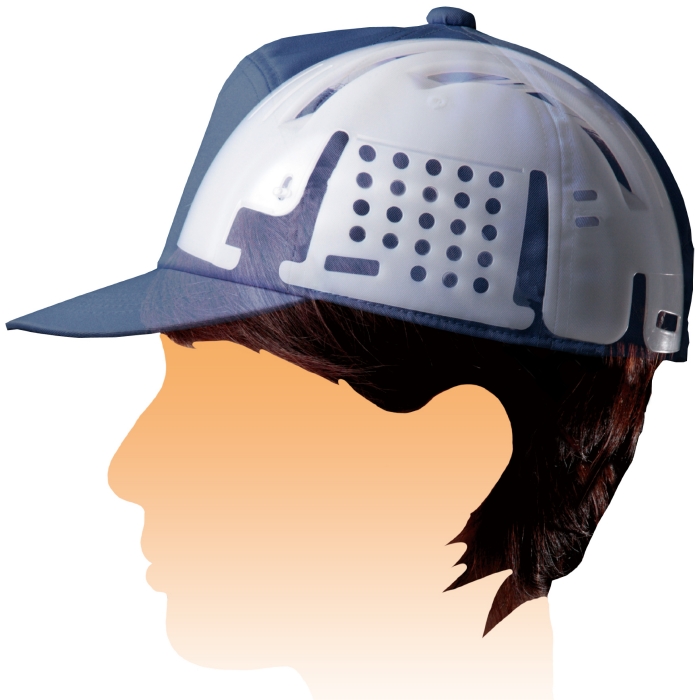 ≪超目玉★12月≫ SALE 59%OFF 布帽子との併用で頭部を保護します 頭部保護用品 インナーキャップ INC-100 ホワイト エコタイプ desertviewsystems.com desertviewsystems.com