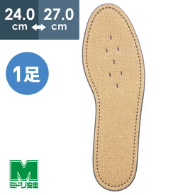 ミドリ安全 靴備品 抗菌活性炭 インソール 24.0～27.0