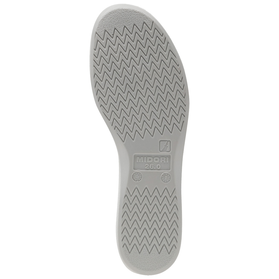ミドリ安全 男女兼用 静電作業靴 エレパス PS-15S ホワイト 21.0〜28.0 ミドリ安全 