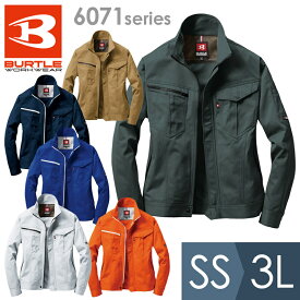 バートル BURTLE 作業服 秋冬 ジャケット ユニセックス 6071シリーズ 6カラー SS～3L