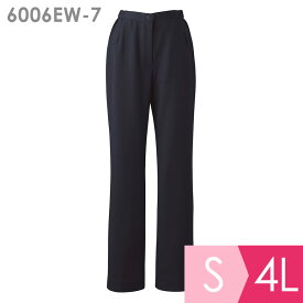 フォーク FOLK 医師看護師ユニフォーム メディカルウェア ストレートパンツ (脇ゴム) 6006EW-7 ネイビー S〜4L