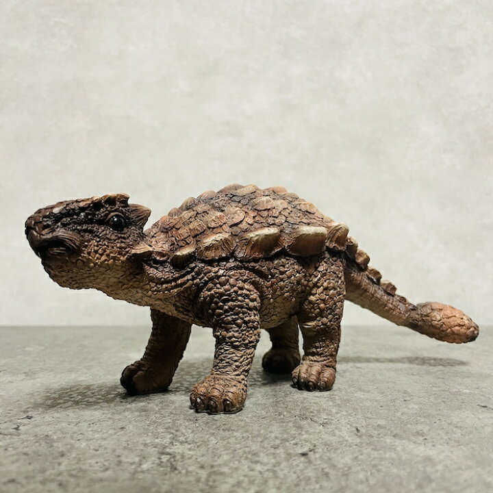 楽天市場】置物 恐竜 アンキロサウルス 横幅22.5cm woobia ウービア 