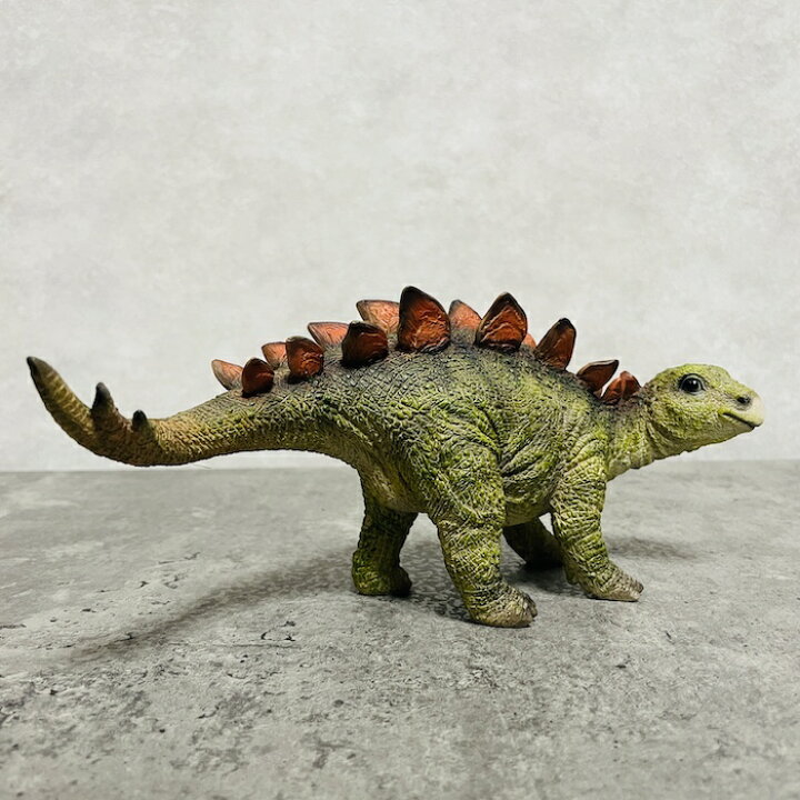楽天市場】置物 恐竜 ステゴサウルス 横幅23cm woobia ウービア 大きい 