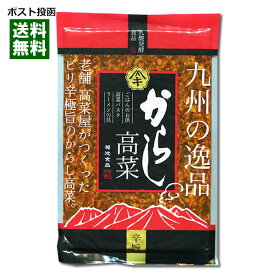 【メール便送料無料】菊池食品　九州の逸品　からし高菜　250g