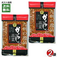 【メール便送料無料】菊池食品　九州の逸品　からし高菜　250g×2袋まとめ買いセット
