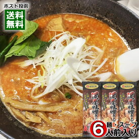 東横 濃厚味噌ラーメン 270g×3袋まとめ買いセット（計6人前） 麺・スープ付き 新潟ラーメンセレクション ご当地ラーメン 丸栄製粉【メール便送料無料】