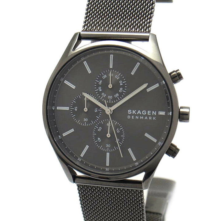 楽天市場】【緑屋質屋】SKAGEN(スカーゲン) HOLST クロノグラフ  