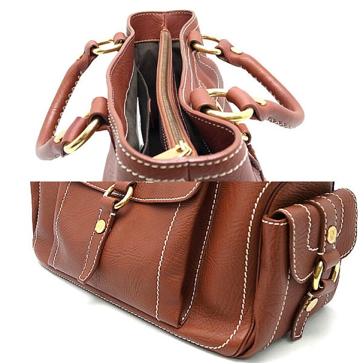 楽天市場】【緑屋質屋】セリーヌ ブギーバッグ 134023TST ブラウン  