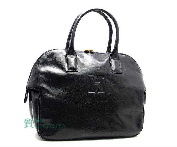楽天市場】【緑屋質屋】ヒロフ バッグ 黒【中古】 : 質 緑屋