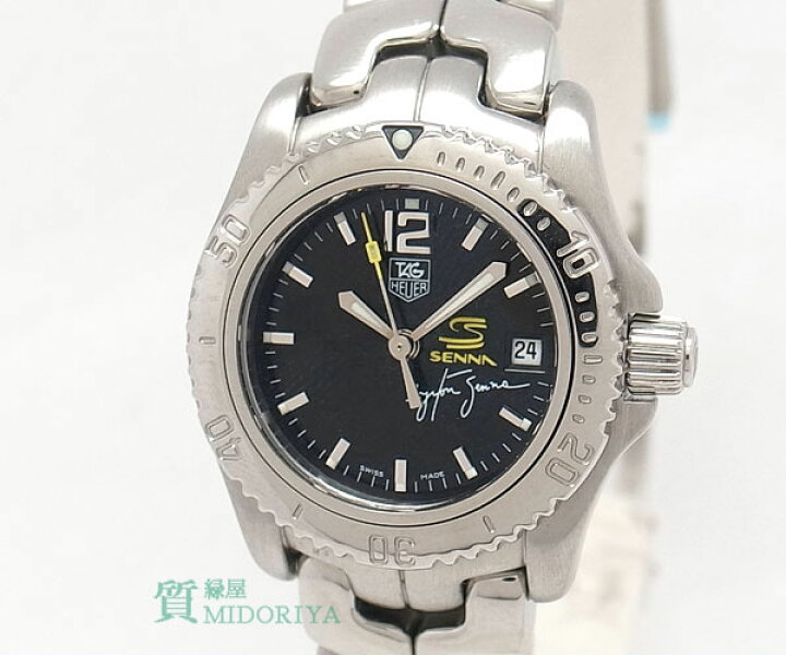 楽天市場】【緑屋質屋】タグホイヤー リンク WT141N.BA0560 アイルトン  