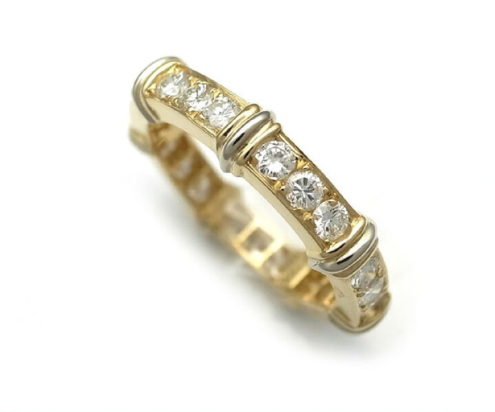 楽天市場】【緑屋質屋】カルティエ コンテッサリング フルダイヤ ＃48  