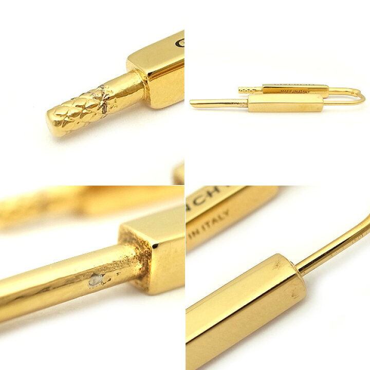 楽天市場】【緑屋質屋】ジバンシー ピアス U ロック イヤリング【中古 