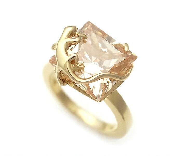 楽天市場】【緑屋質屋】IMPRESSE（インプレッセ） 石付リング K18YG  