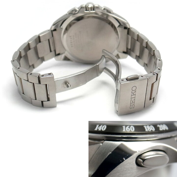 楽天市場】【緑屋質屋】セイコー ブライツ SAGA153 クロノグラフ 電波 