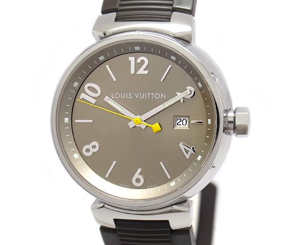 【緑屋質屋】ルイヴィトン タンブール GM Q1112 メンズサイズ【中古】 メンズ腕時計