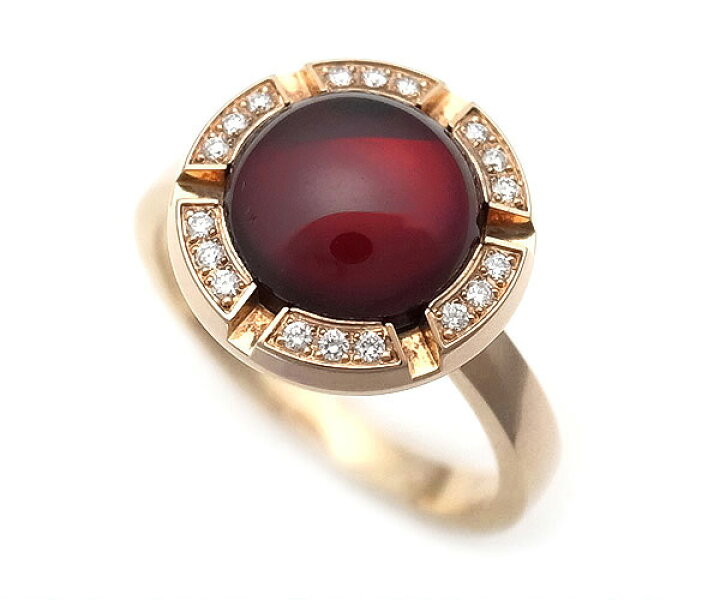 楽天市場】【緑屋質屋】ショーメ クラスワンクルーズリング ガーネット  