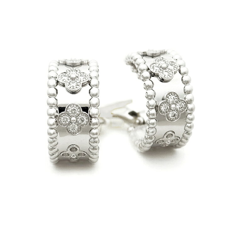 楽天市場】【緑屋質屋】ヴァンクリーフ＆アーペル ペルレ クローバー  