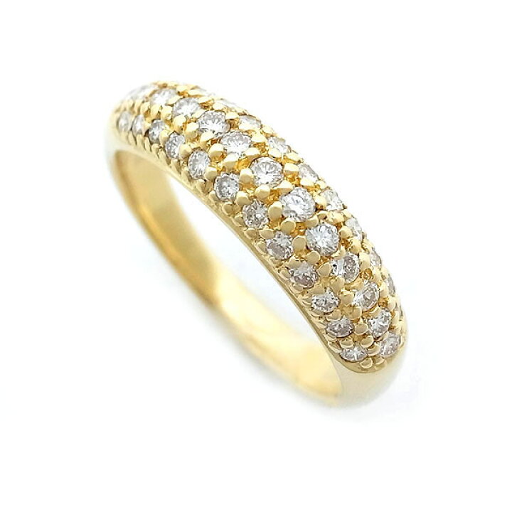 楽天市場】【緑屋質屋】スタージュエリー パヴェダイヤ リング 0.60ct  