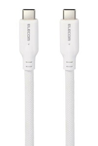 GR USB Type-C & Type-C P[u USB PDΉ 100W 50cm VR bV zCg yiPhone 16 V[Y Ή؍ρz MPA-CC1GSM05WH