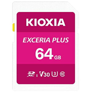 KIOXIA EXCERIA PLUS SDHC�J�[�h 64GB CLASS10 KSDH-A064G
