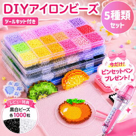 【SS限定！ビーズペン贈呈中！】 アイロンビーズ セット アイロンビーズペン アイロンビーズ 黒 白 プレート アイロンビーズ 2.6単色 アイロンビーズ ラメ ミニ アイロンビーズ ケース 2.6mm用 アクセサリーセット ミニ ビーズセット SNSで人気 24色 48色 72色 96色 120色