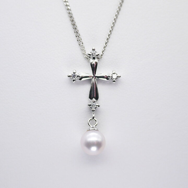 楽天市場】パール ネックレス ペンダント（3364） アコヤ真珠 6.0mm 