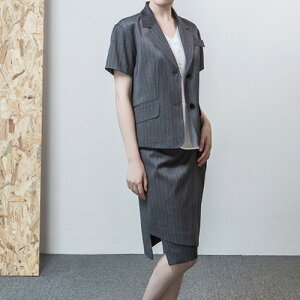 X[c[dumont] Pin stripe Lap-SkirtGrey#DMSK01GRjtH[fUCi[uh a.montHXEzeET[rXjtH[ijڋqE~[ERbNR[gEGvȂǂ̐X