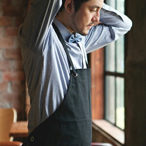 HXEzeET[rXjtH[JtFEx[J[EXgő劈IpfUC VFtGvCanvas Basic Apron Black #AA1304HXEzeET[rXjtH[Eڋq