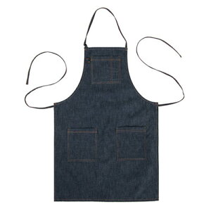 HXEzeET[rXjtH[JtFEx[J[EXgő劈IpfUC fjVFtGvBasic Denim Apron Dark blue #AA1404HXEzeET[rXjtH[