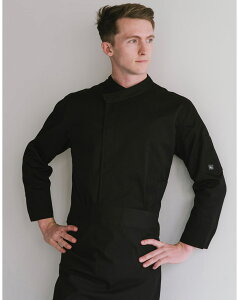 VOl`[obNTChN[O9VFtR[gSignature Backside Cooling Capri Chef Coat #AJ1972 BLACKHX/ze/T[rXjtH[/ڋq/Lb`/RbNR[g/GvX  