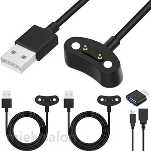 TicWatch Pro 3 Ultra GPS/Pro 3/Pro 5/Pro 3 LTE/Pro X/E3 �[�d�P�[�u�� �X�}�[�g�E�H�b�`�p�[�d�� ���C USB �[�d�P�[�u������ 1m USB - USB C�A�_�v�^�[�t�� 2�� ��������