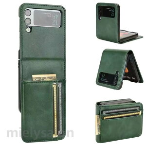 �������� Galaxy Z Flip4 Flip3 ���z�P�[�X �~�j���z �|�P�b�g�t�� �J�[�h�|�P�b�g �������� �ʐ^���� PU���U�[ �M�����N�V�[ �J�o�[ ���U�[�P�[�X �M�����N�V�[